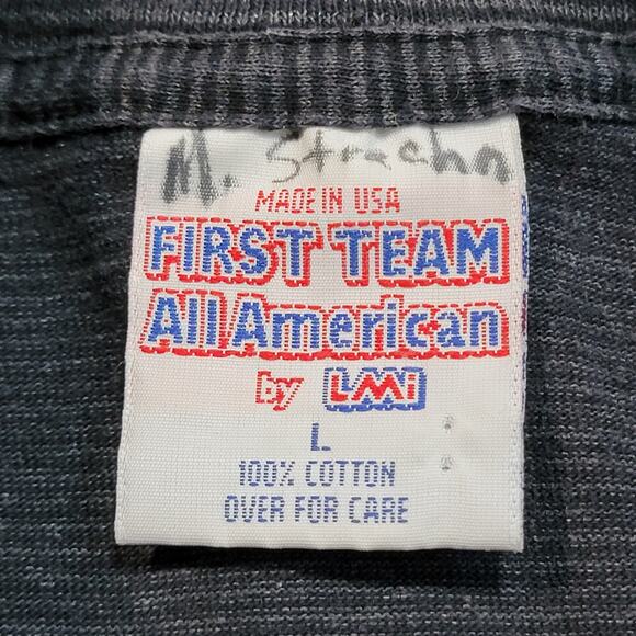 Vintage 1998 Elvis Presley Long Sleeve Mock Neck Graphic T Shirt Memphis Large - Picture 3 of 8